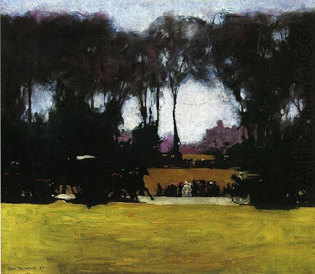 Central Park, George Wesley Bellows